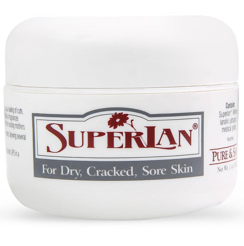 Pure Lanolin Cream For Dry Skin, Burns, Eczema & More 1 oz.